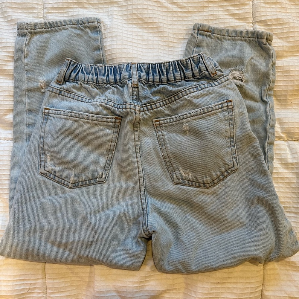 Zara distressed kids jeans, size 8 - Picture 4 of 4